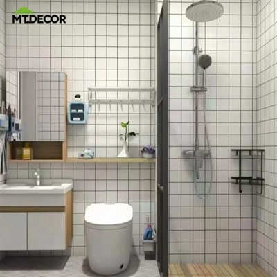 Croen Lliw solet-teimlad SPC Wall Panel